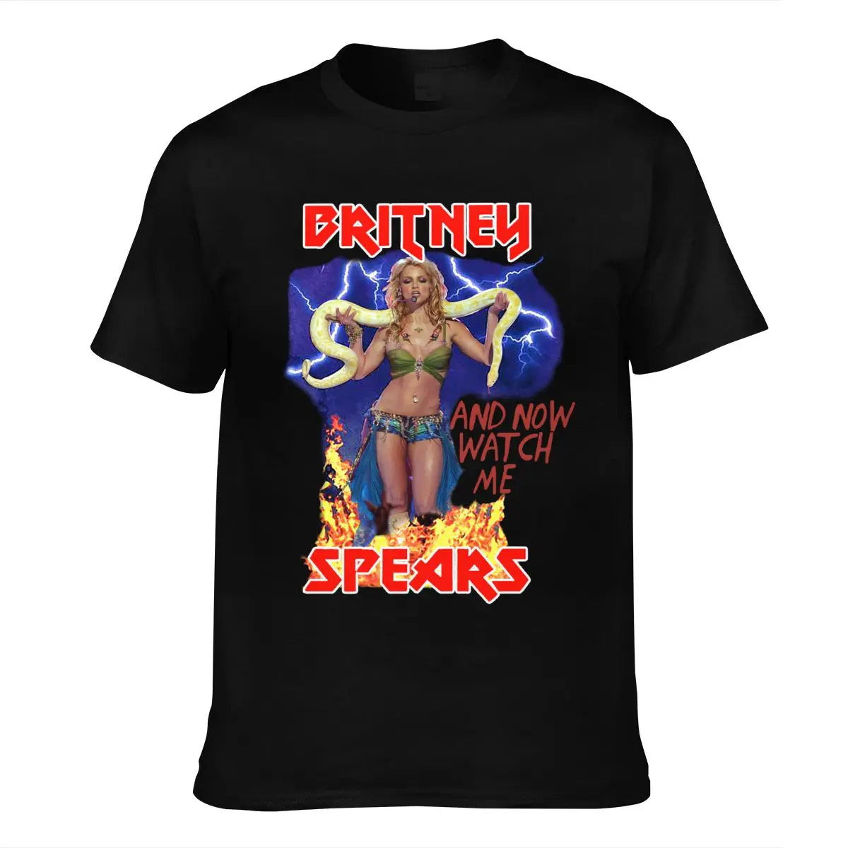 

Britney Spears Slave for You Men T-shirt New Print Casual Cotton Short O-neck Cn(origin) Worsted