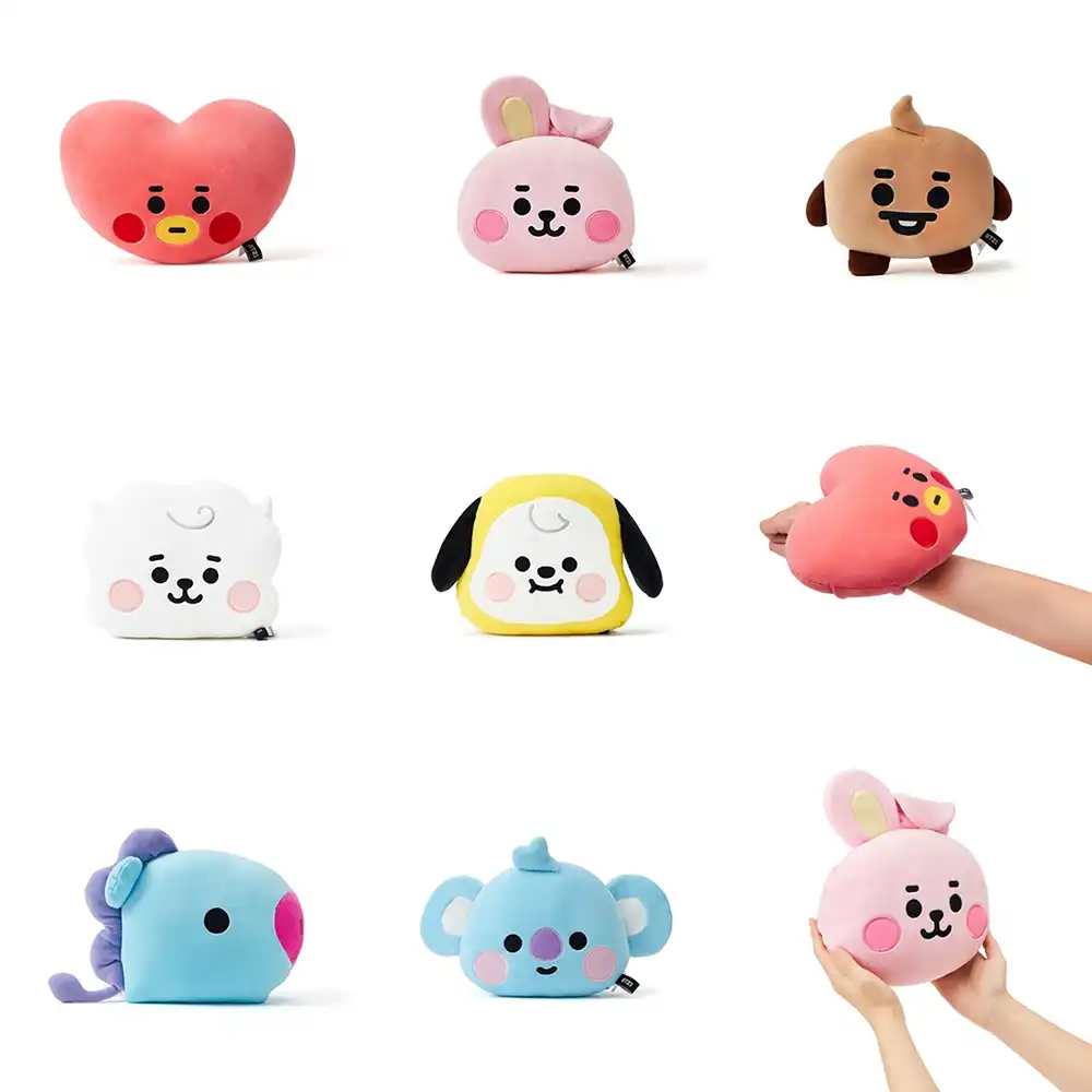 Oreiller De Voiture En Peluche Pour Bebe Mignon Kpop Poupee En Peluche Chien Koala Lapin Cadeau Exquis Pour Fans Pour Fille Aliexpress