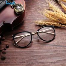 Zilead круглые очки ретро Рамка Металлическая прозрачная линза оптические сеточки для женщин и мужчин простые очки