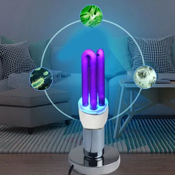 

UV Disinfection Lamp Anti-bacteria Light Indoor UV Cleaning Light Bulb Leisure decoration practical Light home Convenience