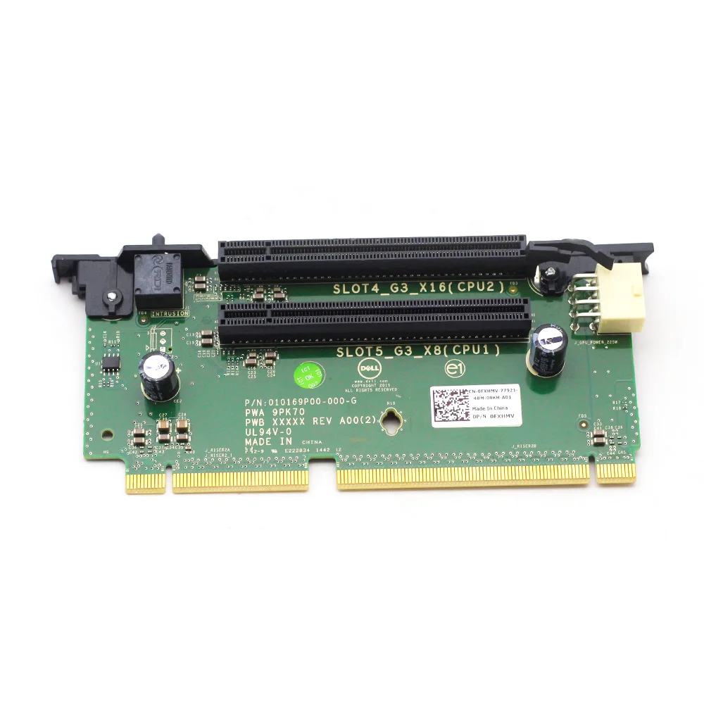 Для Dell PowerEdge R720 R720XD Riser Card FXHMV 0FXHMV|Компьютерные кабели и разъемы| |