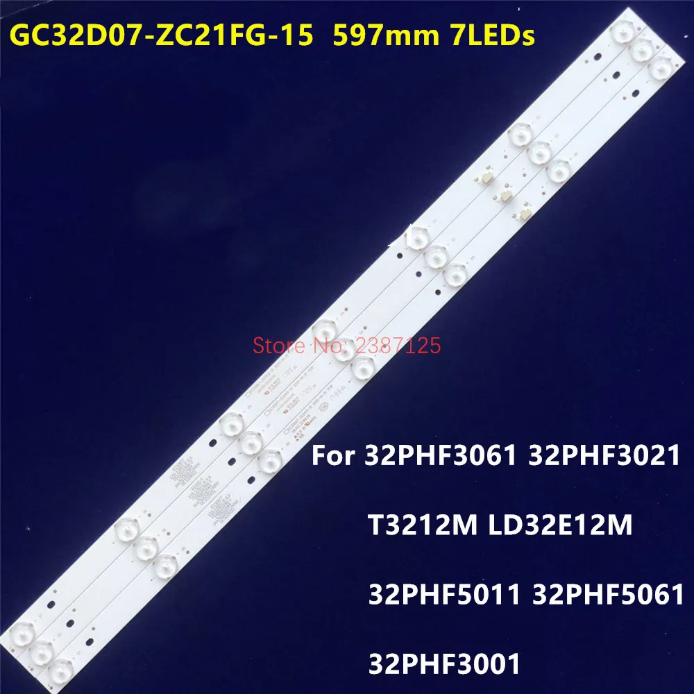 새로운 30PCS LED 스트립 RF-EG320B32-0701S-07A1 GC32D07-ZC21FG-15 32PHF3001 32PHF3021 32PHF306132PHF5011 32PHL3500/T3 LED32