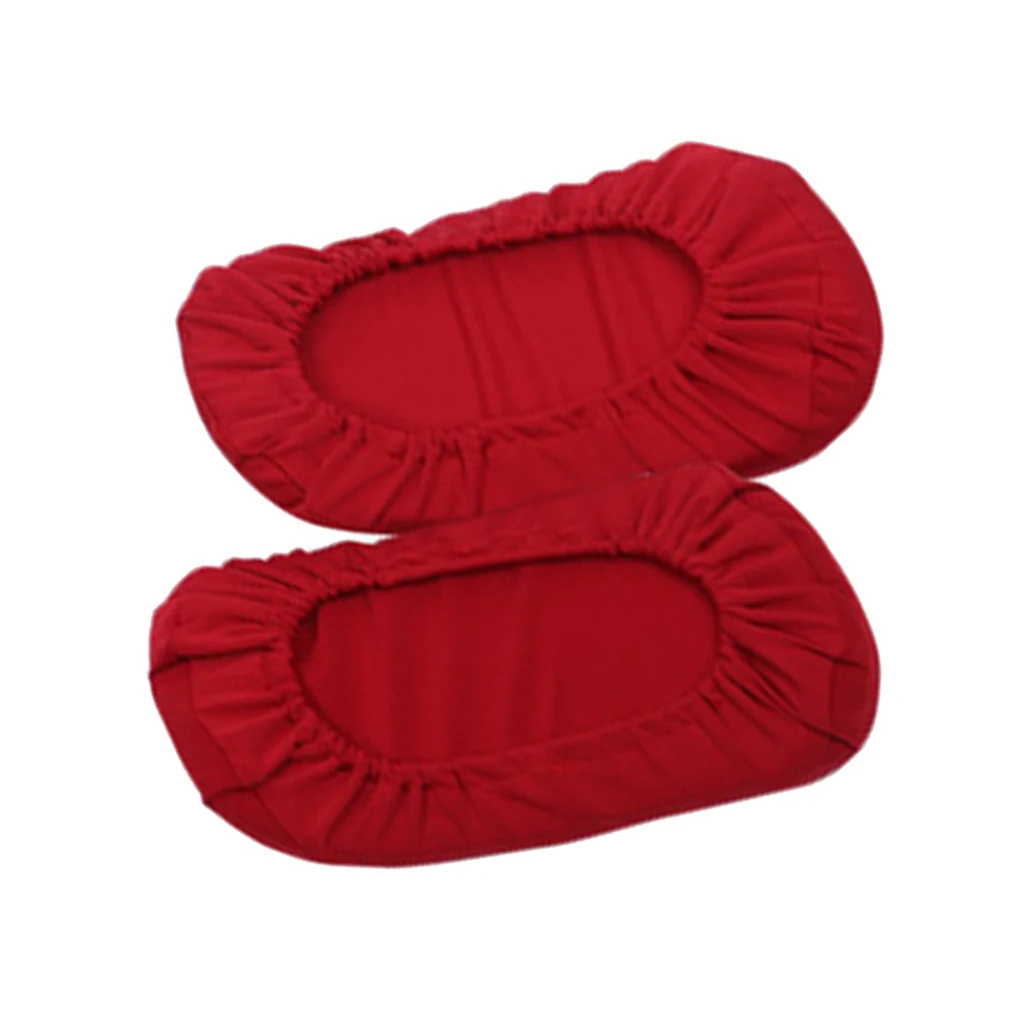 1 Pair Chair Armrest Cover For Office Computer Chair Cover Solid Color Stretch Removable Elbow Arm Rest Covers Office Decor
