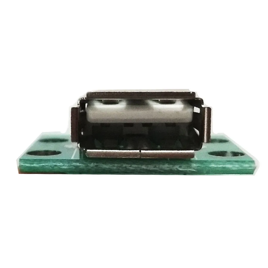 EClyxun 1 шт. USB 2,0 гнездо с гнездовой головкой для DIP 2,54 мм контактный 4P модуль адаптера
