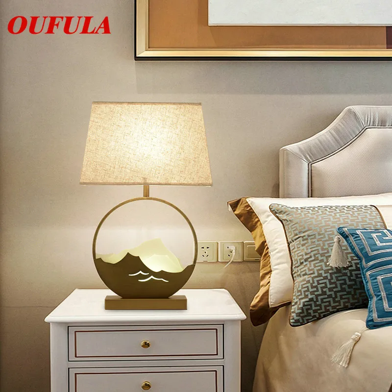 

Table Lamp Desk Light Modern Contemporary Office Creative Decoration Bed LED Lamp Fabric for Foyer Living Room Bed Room Hotel