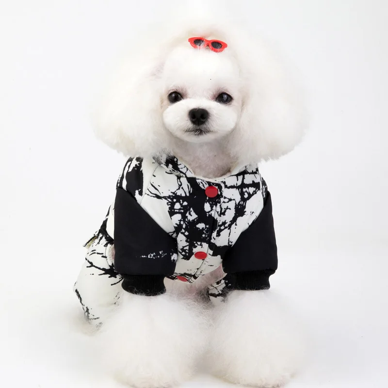 S-2XL, камуфляжная одежда для собак, зимний комбинезон для собаки, одежда для щенков, теплое пальто для собак, Йоркская Померанская зимняя одежда для животных для собак