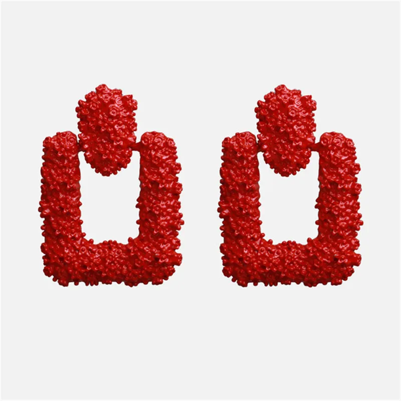 Ztech 32 ручной работы Розовый Красный полимерные бусины кисточки Висячие серьги для женщин девочек Свадебная вечеринка ювелирные изделия Висячие серьги Mujer