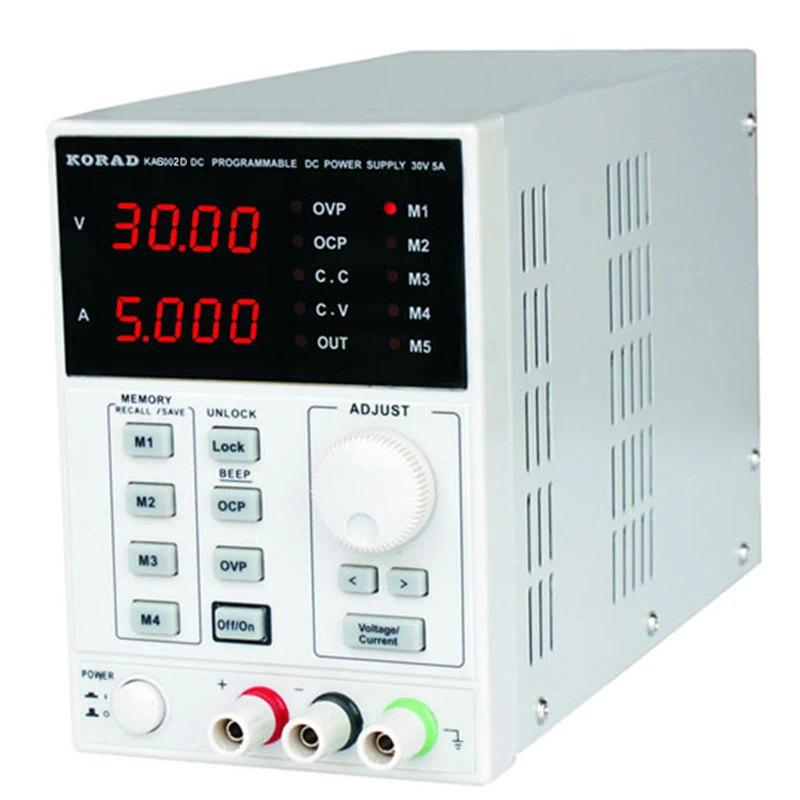 

KORAD KA6002D quality High Precision programmable Variable Adjustable Digital Regulated power supply DC Power Supply 60V/2A mvmA