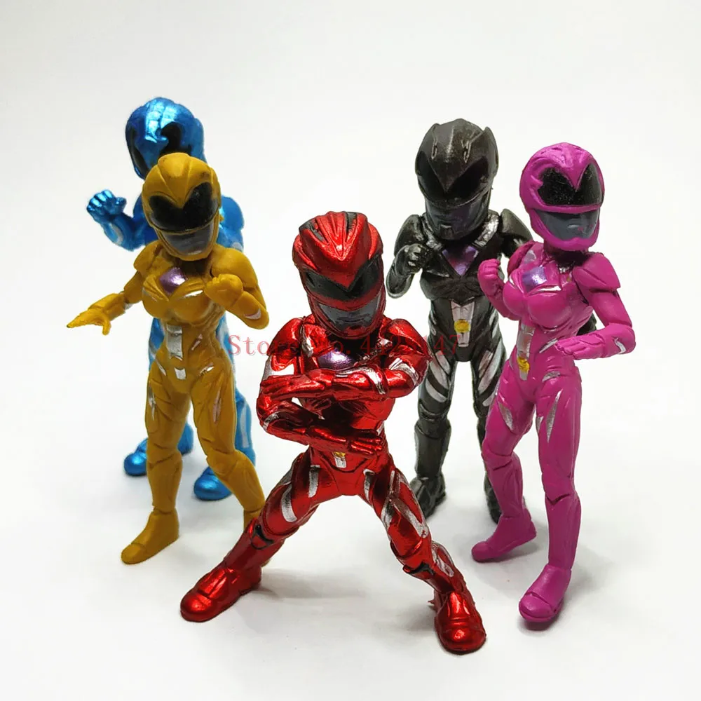 5 предметов с рисунком динозавра команда Мощность куклы вокруг фильма воин D