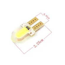 

10x T10 194 168 W5W LED White Light Bulbs DC 12V Car Turn Signals Side Marker Lights License Plate Lamp