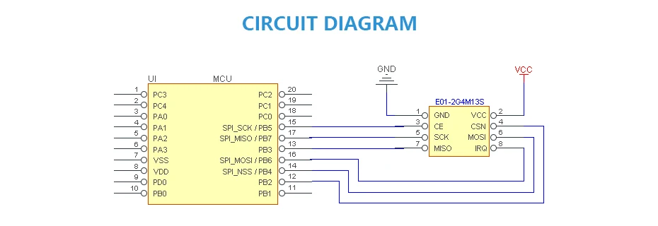 E01-2G4M13S nRF24L01P PA (11)