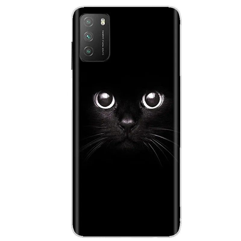 pouch mobile For POCO M3 Case Soft Silicone Back Phone Case for Xiaomi Poco M3 Pro 5G Back Cover Soft TPU Coque for POCO M 3 M3 Silicone Case best iphone wallet case