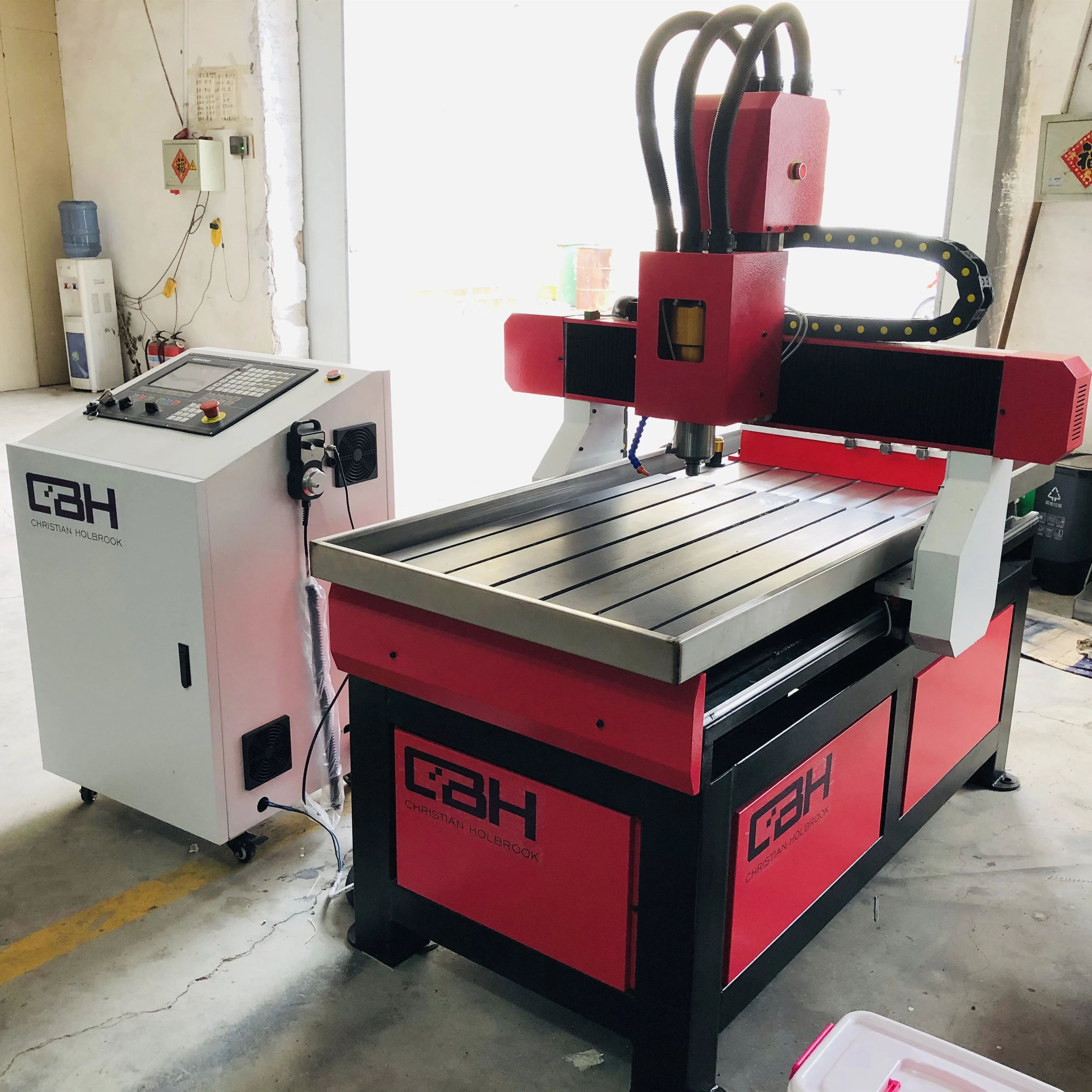 Mini advertising wood cnc router 6090 3 axis 4 milling machine with 2.2kw 3kw vacuum table dust collector from china | Инструменты