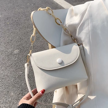 

NEW European Design Fashion Chain Underarm Bag Handbag & Elegant Shoulder Bag Cross Body Width 19cm Height 15cm Thickness 5cm