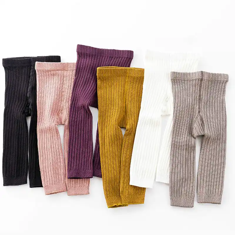 striped baby leggings