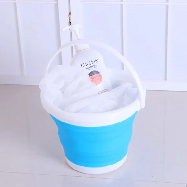 Складные ведра для кемпинга пластиковая жидкая мойка складная вода портативная
