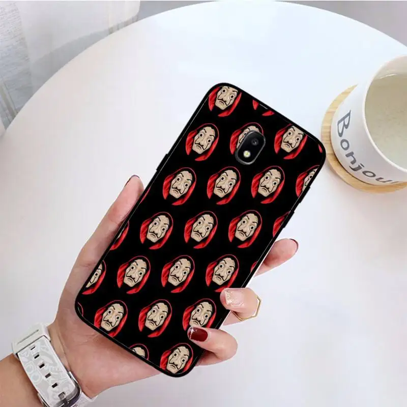 TV series Money Heist House of Paper Phone Case cover For Samsung Galaxy J7 J6 J6PLUS J8 J4 J4Plus J7DUO J7NEO J2 J5 J6 J7 Prime