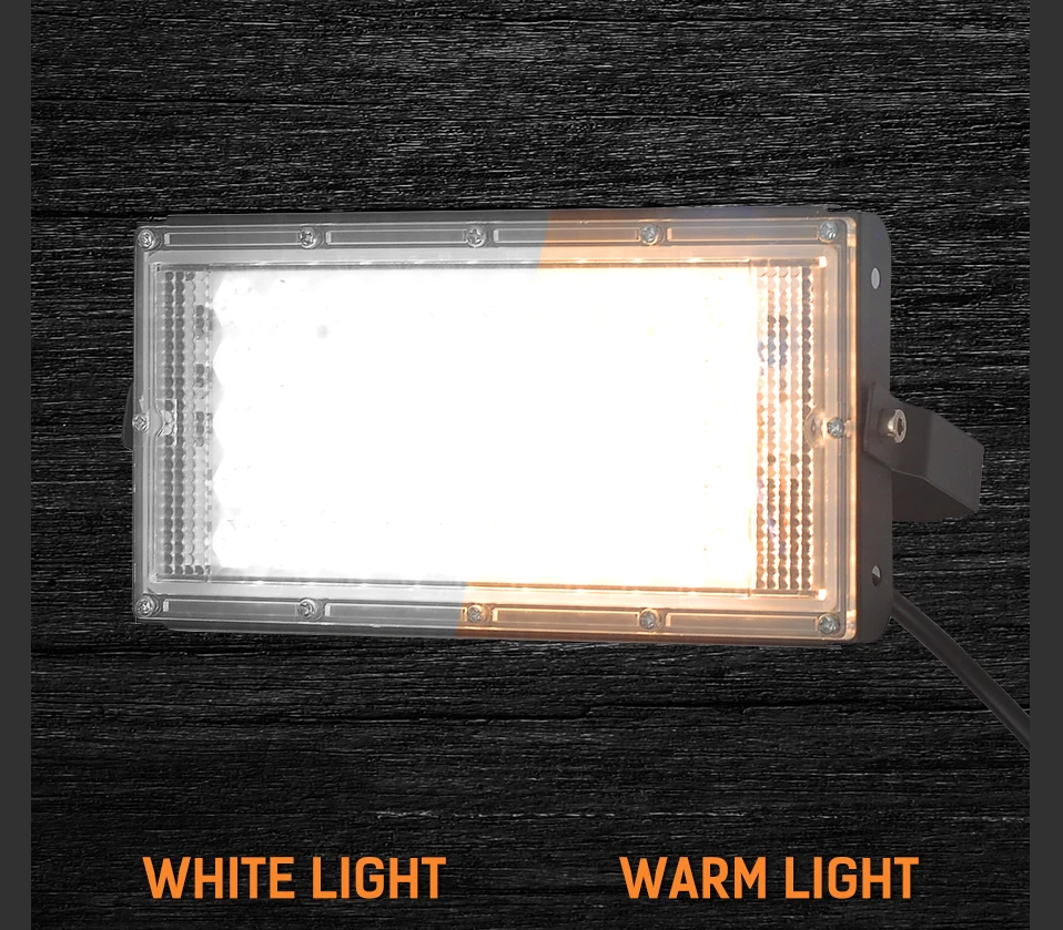 Светодиодный прожектор 50 Вт наружный водонепроницаемый ночник ac220в точечный свет Xtra яркий светодиодный светильник для кемпинга белый/теплый белый светодиодный сад
