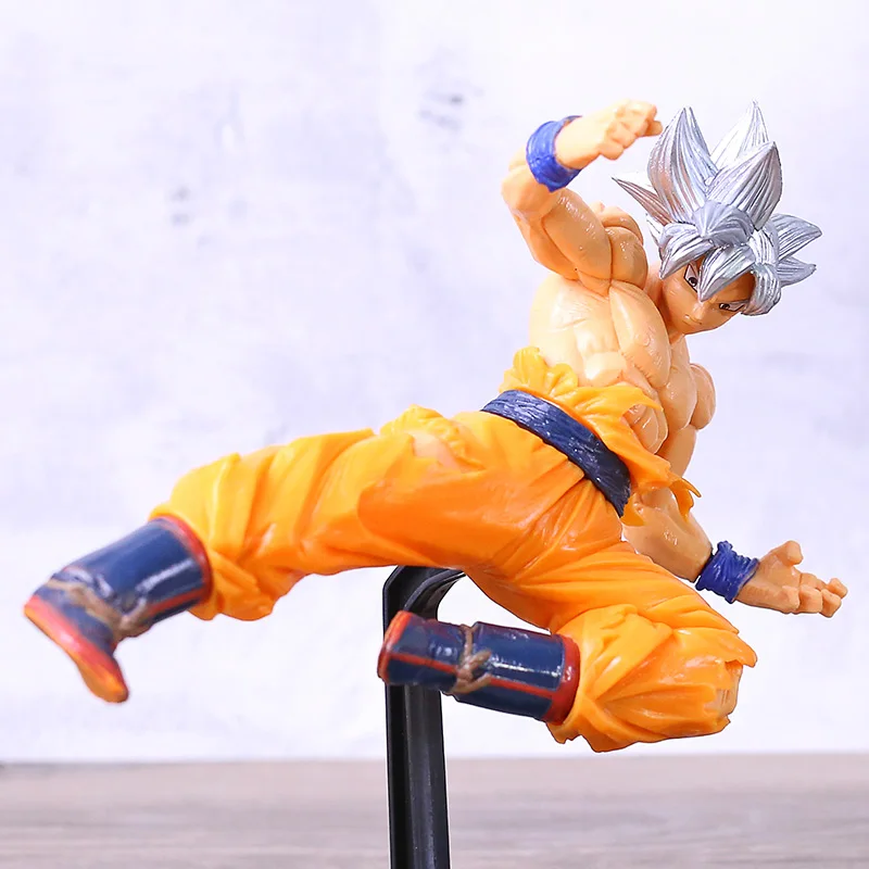Dragon Ball Супер Саян Гон Гоку ультра инстинкт ПВХ фигурка модель игрушки DBZ коллекция