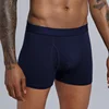 Calzoncillos de algodón para hombres, ropa interior tipo bóxer transpirable de pantalones cortos, de talla europea, diferentes colores ► Foto 2/6