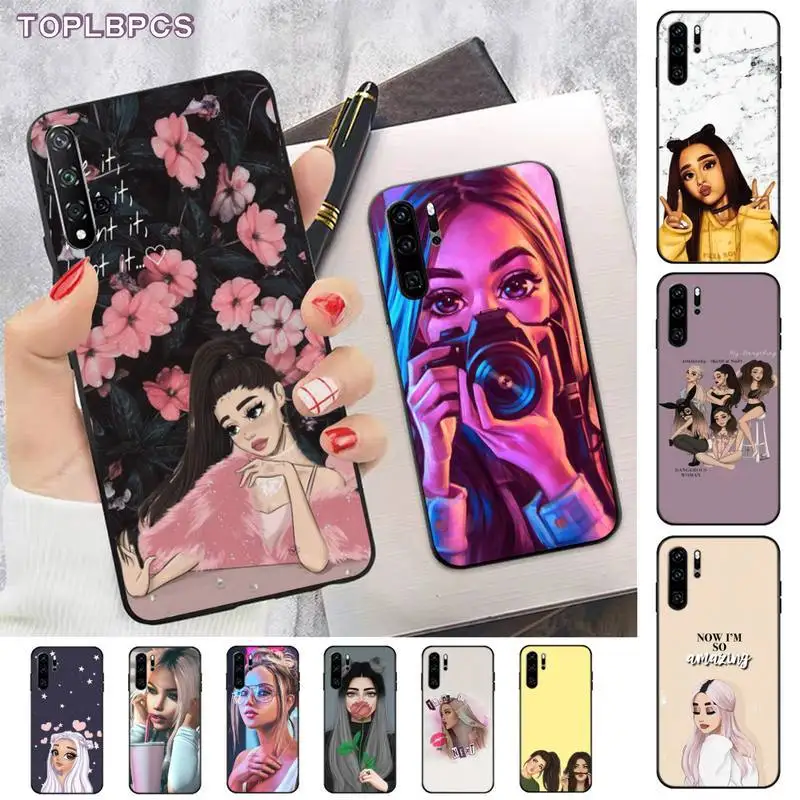 TOPLBPCS богиня опасная женщина Женский DIY чехол для телефона huawei P 6 7 8 9 10 20 30 40 pro plus lite