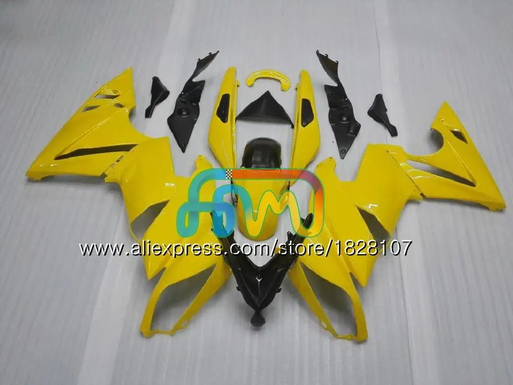 Красный горячее тело комплект для KAWASAKI 650R ER 6 F 650 R ER6 F 09-11 31BS. 28 ER 6F 650-R ER-6F ER6F 09 10 11 2009 2010 2011 обтекатель - Цвет: No. 12