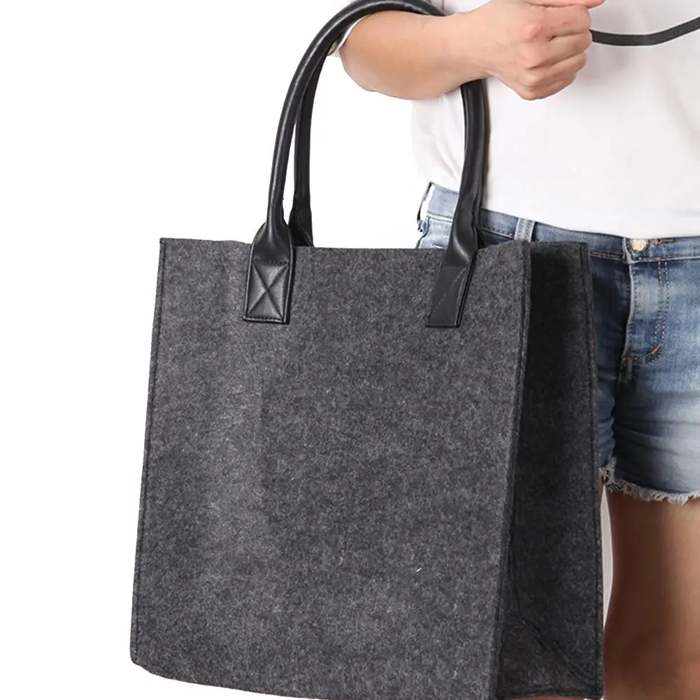 

New Felt Shopping Bags Storage Bag Environment Friendly Bag Felt Bag Fashion Bags