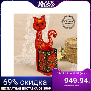 

Spoon stand "Kitty", khokhloma 2454995
