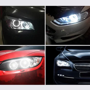 

2pcs Angel Eye Bulbs Error Free Replacement Lamp Marker Light Aluminum