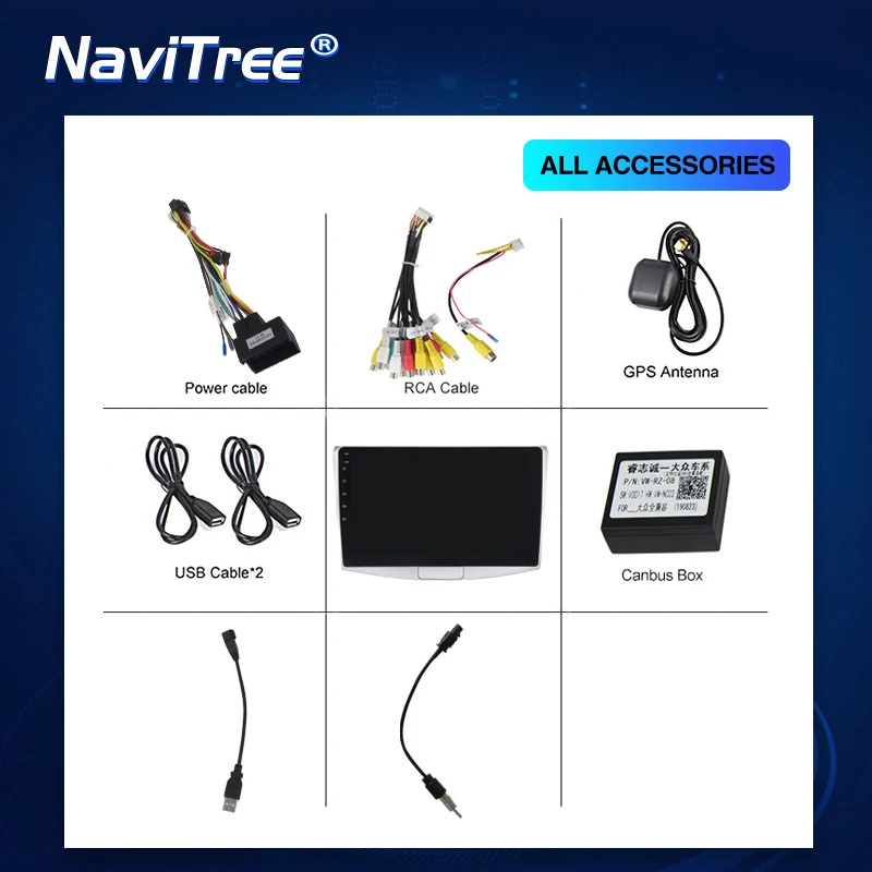 NaviTree 10 дюймов ips 2.5D Android 9,0 автомобильный радио мультимедиа для Volkswagen VW Passat B6 B7 CC Magotan 2011- wifi bluetooth FM