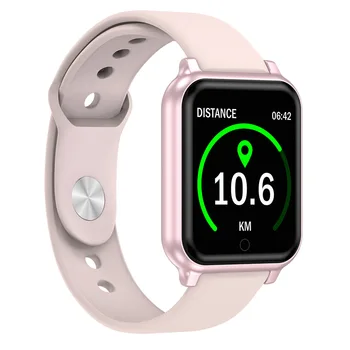 

NEW Smart Watch T70 Heart Rate Monitor Waterproof Fitness Tracker Blood Pressure Cycling Smartwatch for iOS Android PK B57 P68