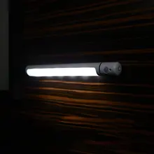 Светодиодный Ночной светильник с управлением, Ночной светильник, индукционный ночной Светильник для человеческого тела, может вращаться в шкафу, светодиодный Ночной светильник, светильник для коридора