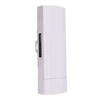 

450Mbps 3Km Outdoor Cpe Ap 5.8Ghz Wifi Bridge Router Wireless Wi-Fi Repeater Built-In 14Dbi Antenna With Poe Adapter Eu Plug