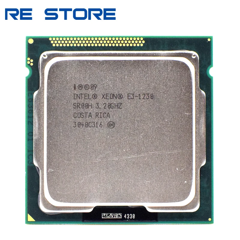 Intel Xeon E3 1230 SR00H 3.20GHz 8MB Quad Core LGA 1155 CPU Processor cpu for gaming pc