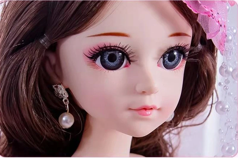 60 см BJD кукла с принцессой одежда аксессуары подвижные Соединенные 1/3 куклы свадебное платье Игрушки для девочек подарок