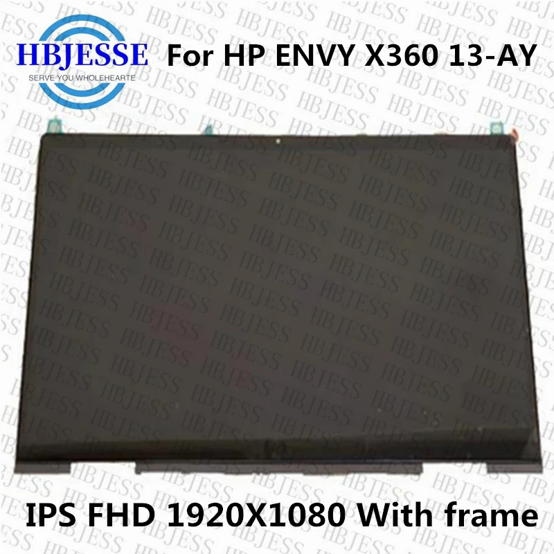 Fhd 1080P Per Hp Envy X360 13-Ay 13Z-Ay000 13-Ay0006Ca 13-Ay0008Ca 13-Ay0010Ca 13-Ay0021Nr 13-Ay0055Cl Gruppo Touch Screen Lcd