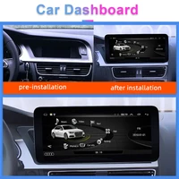 COIKA Android 10 System Car Screen Player For Audi A4 B8 A5 2009-2017 GPS Navi Multimedia Stereo 4+64GB RAM WIFI Google Carplay 1