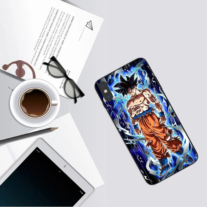 Dragon Ball Super Zoon Goku Черный силиконовый чехол для телефона для iPhone 11 11PRO MAX X 5 5S 6 6splus 7 8 Plus XR XS MAX - Цвет: TPU