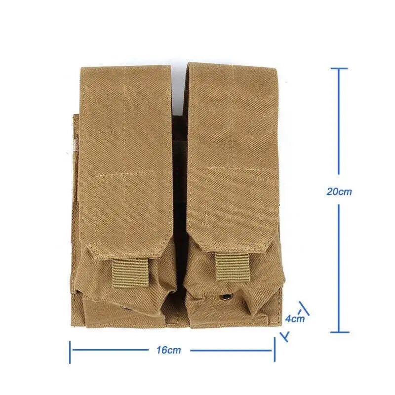 Molle двойной M4 подсумок Мультикам CP Открытый тактический военный охотничий инструмент сумка