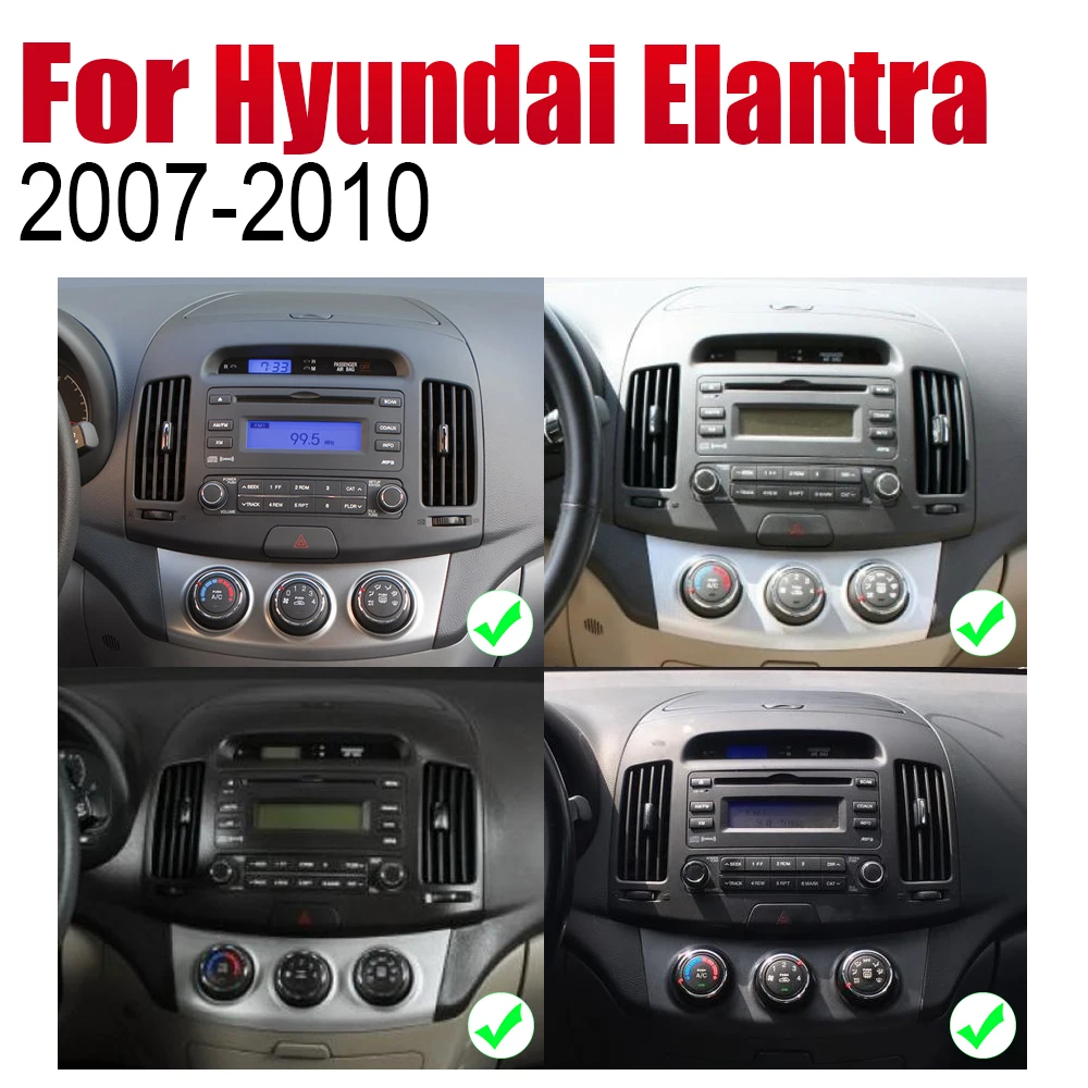 Автомобильный DVD GPS навигатор ZaiXi Android для Hyundai Elantra HD 2007 ~ 2010 проигрыватель