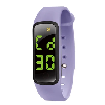 

Potty Training Watch - Water Resistant Baby Reminder Timer - Urinal Trainer for Girls and Boys -LED Display, 9 Loop Songs - Purp