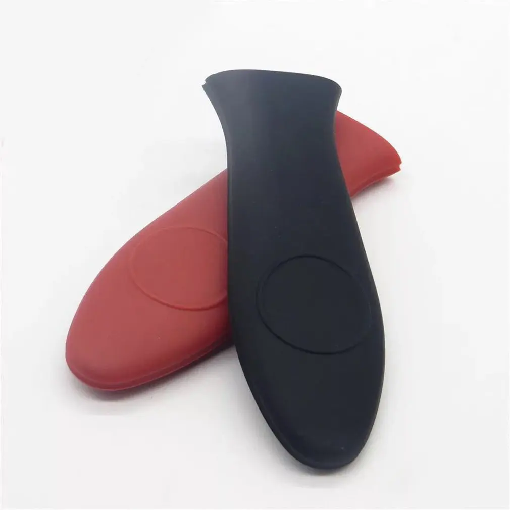 Non-Slip Silicone Hot Handle Holder Potholder Cast Iron Skillet Grip Sleeve Cover Pots Pans Handle Parts Kitchen Tools Cookware pot handle cover,pot handle holder