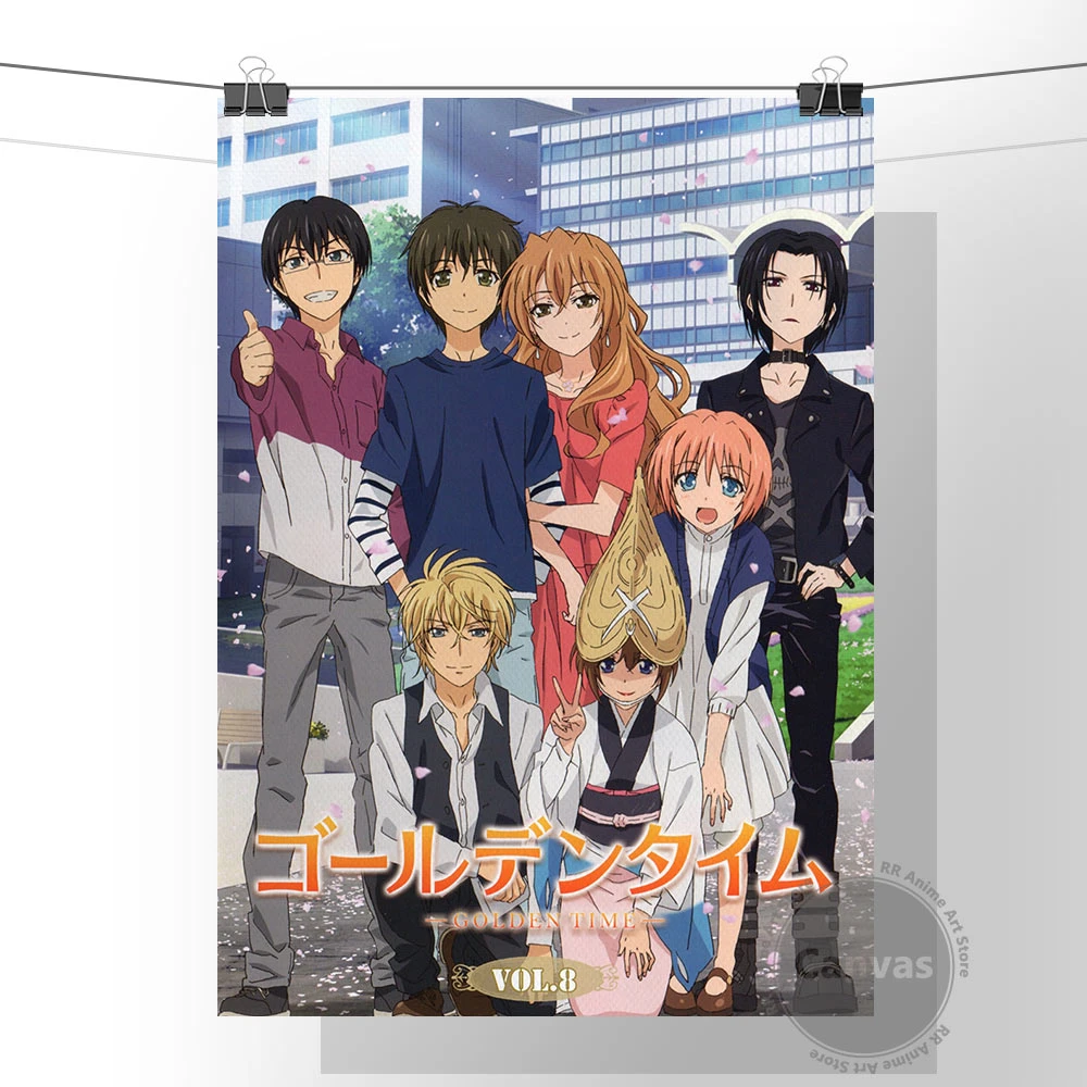 Anime Golden Time Poster Pictures Home Manga Decoration Paintings Canvas HD  Prints Wall Art Modular Living Room|Painting & Calligraphy| - AliExpress