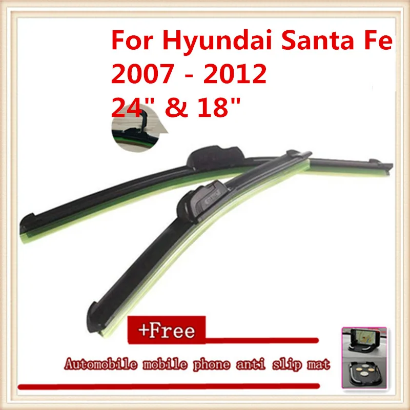 Щетка стеклоочистителя для лобового стекла автомобиля для hyundai Santa Fe(2000 - Цвет: 2007 - 2012