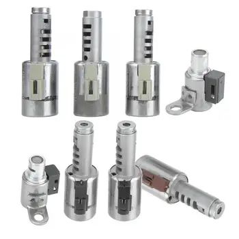 

8Pcs/Set Transmission Valve Solenoids Replacement Fit for C30/C30R 10-11 2.4L TF80-SC Iron Valve Transmission Solenoid New