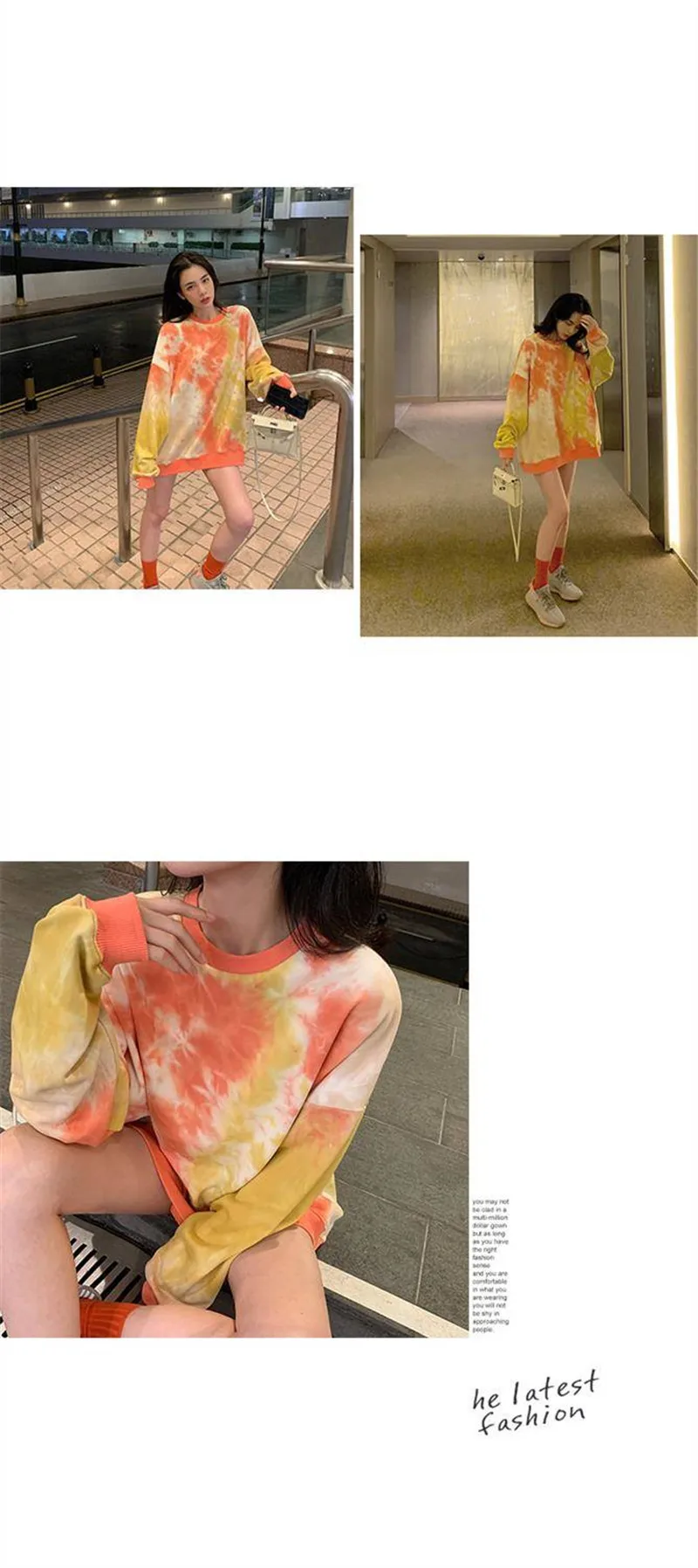 Ulzzang Лоскутная уличная Женская Толстовка Harajuku Печать с капюшоном bf с длинным рукавом Свободные пуловеры толстовки забавные женские