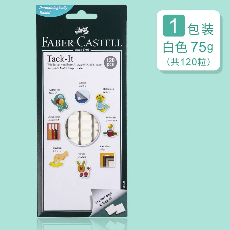 Faber Castell Tack It Clay Bjd Doll Cosmetic Epoxy Glass Eyes Putty  Colorful Removable Adhesive Sticky Memo Home Office School