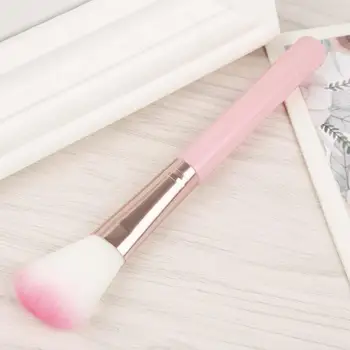 

White Fluffy Brush Blush Highlighter Powder Blending Face Makeup Brush Foundation Make Up Fiber Professional Cosmetics
