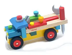 Бесплатная доставка Детское Дерево инструмент разборки комбинации гайка автомобиль игрушки дети стали образования детей деревянный