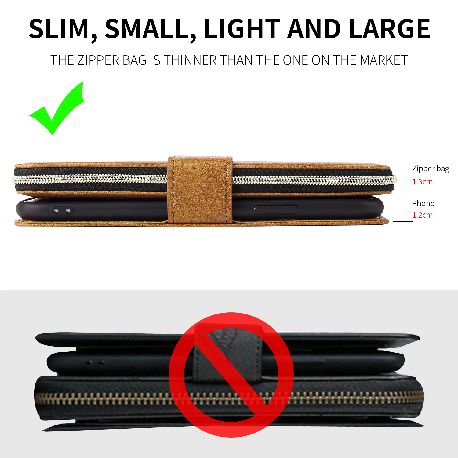 Capa com Zíper Case de Couro de Luxo Slot para Cartão de Telefone Capa do Telefone para Oneplus 2 1 + 2 Oneplus Case Flip Carteira Capa Bolsa - 3t 3 8 3t oneplus 3 caso capa com zíper
